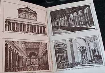 Páginas interiores del libro de oraciones de Leone Zamuner.